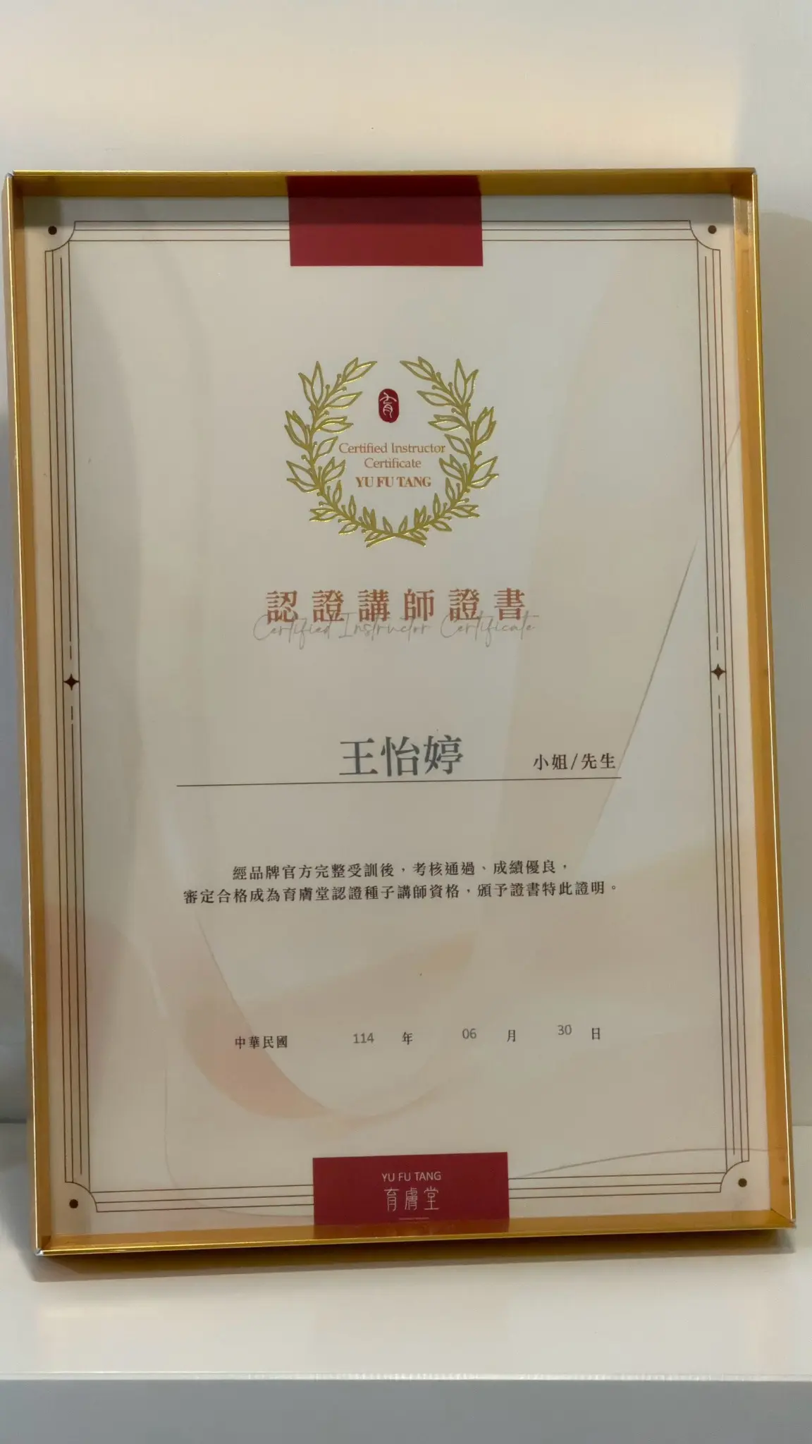 Emily 專業資格、講師經歷與品牌榮譽 10